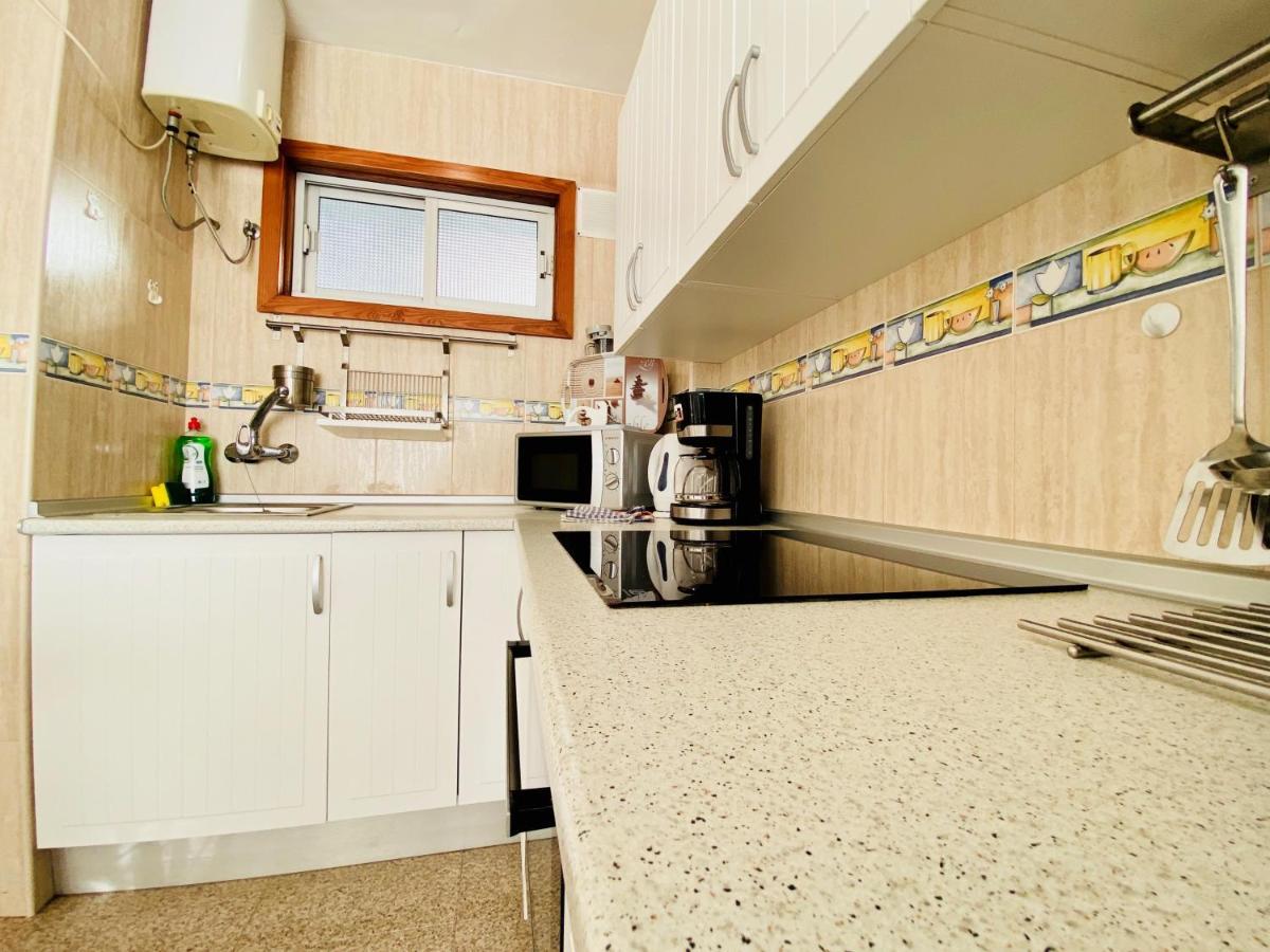 Orange And White Apartment In Yumbo San Bartolomé Eksteriør bilde