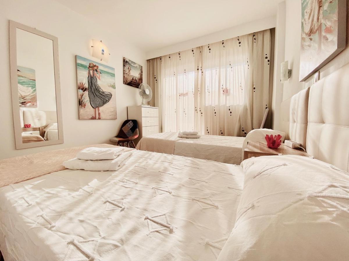Orange And White Apartment In Yumbo San Bartolomé Eksteriør bilde