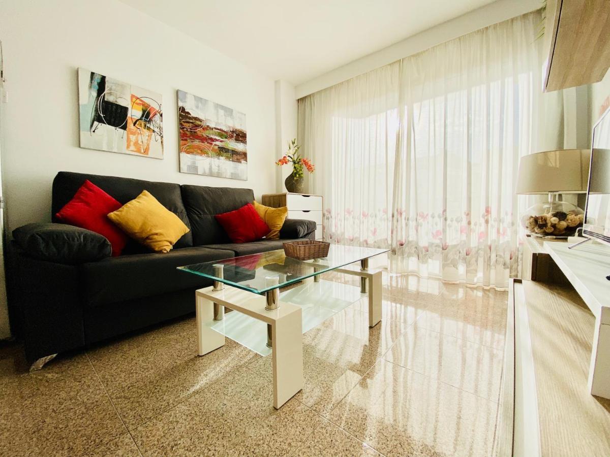 Orange And White Apartment In Yumbo San Bartolomé Eksteriør bilde